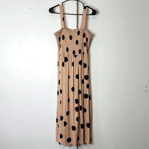 Blu Pepper polka dot maxi dress size large